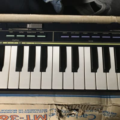 NOS Casio MT-36 Keyboard Synthesizer, 1980's, Made In Japan image 1