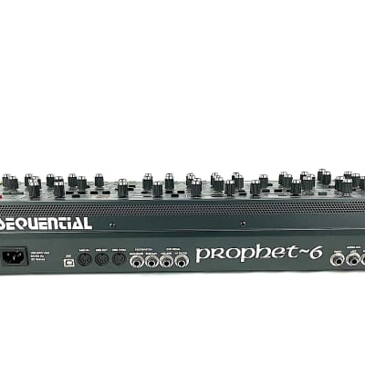Dave Smith Instruments Sequential Circuits Prophet-6 Polyphonic Analog Synthesizer Desktop Module image 9