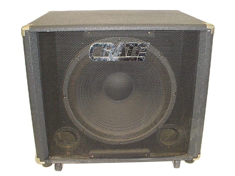 Crate BXE-15 1x15" 200-watt 8 Ohms Bass Cabinet w/ Casters image 1