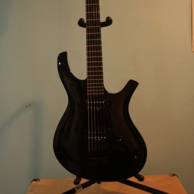 Rare Parker PDF60FR Black w/ Floyd Rose Electric Guitar image 2