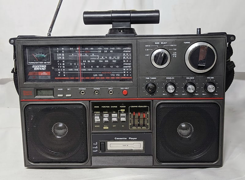 Electro brand orders shortwave boombox