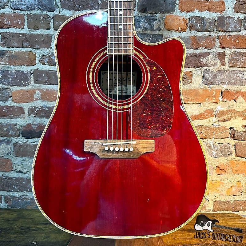 Carlo Robelli CBW4134CR Acoustic Guitar (2000s - Cherry Red) image 1