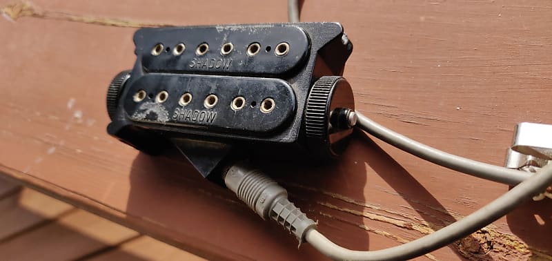 Rare Vintage Shadow Acoustic Guitar Soundhole Pickup Humbucker