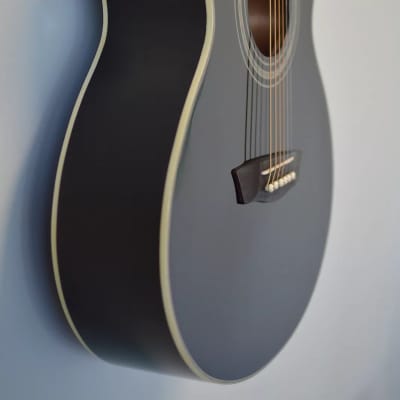 Washburn EA12B Festival Series Mini Jumbo Cutaway Basswood Top 6-String Acoustic-Electric Guitar image 5
