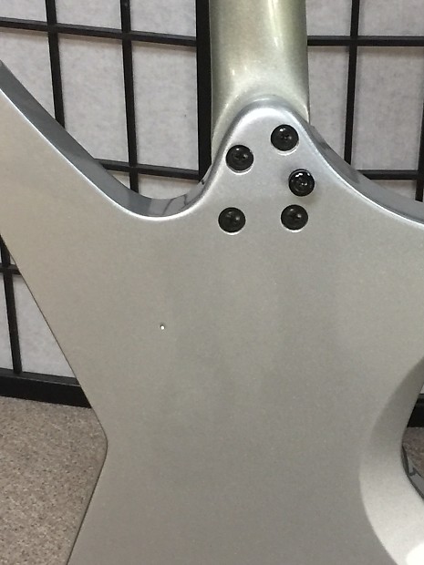 Cort VX-2X metallic silver electric guitar with EMG pick ups