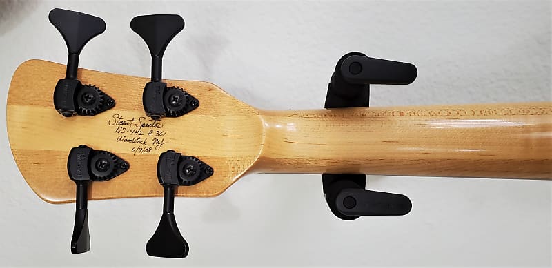 ベース Spector USA NS-4H2 Platinum Spector NS-4H2-FM USA 4-String Bass Guitar Golden