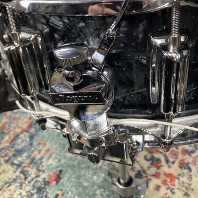 Rogers Dyna-Sonic 36BP 14X5" Snare Drum 2020s - Black Pearl image 10