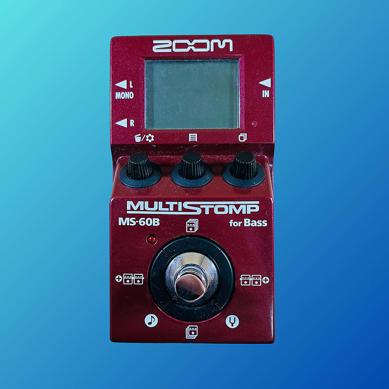 Zoom MS-60B Multistomp Bass Effects Pedal | Reverb