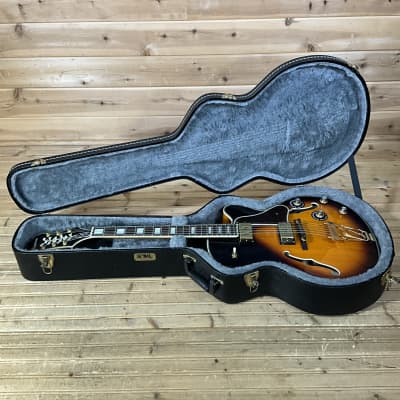 Epiphone 2015 Joe Pass Emperor II Pro Electric Guitar USED - Vintage Sunburst image 7