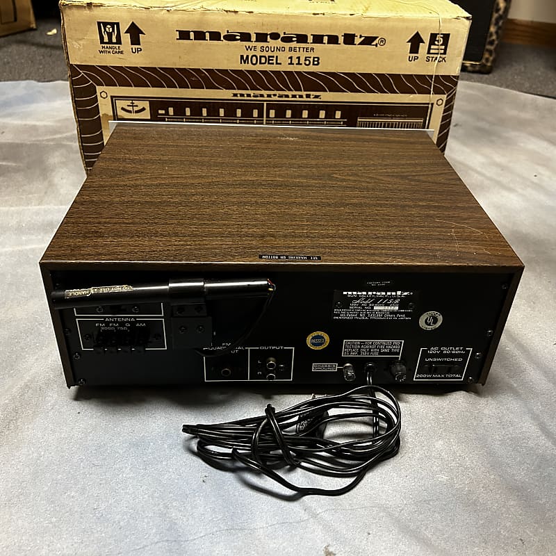 Vintage Marantz Model 115B AM/FM Stereophonic Tuner w