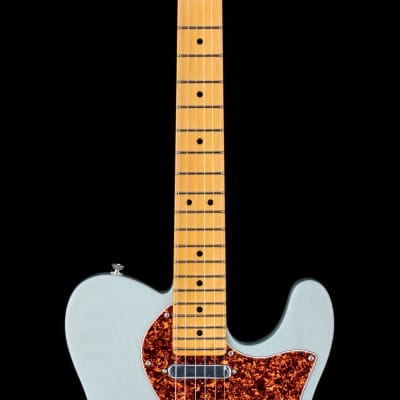 Fender Limited Edition American Professional II Telecaster Thinline - Transparent Daphne Blue #10230 image 5