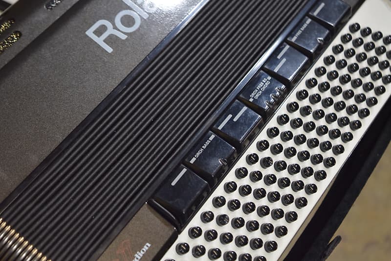 Roland FR-3s Grey V-Accordion 120-Bass 37-Key Digital