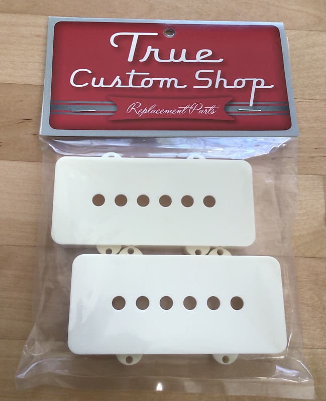Fender Jazzmaster Pickup Covers Parchment Reverb