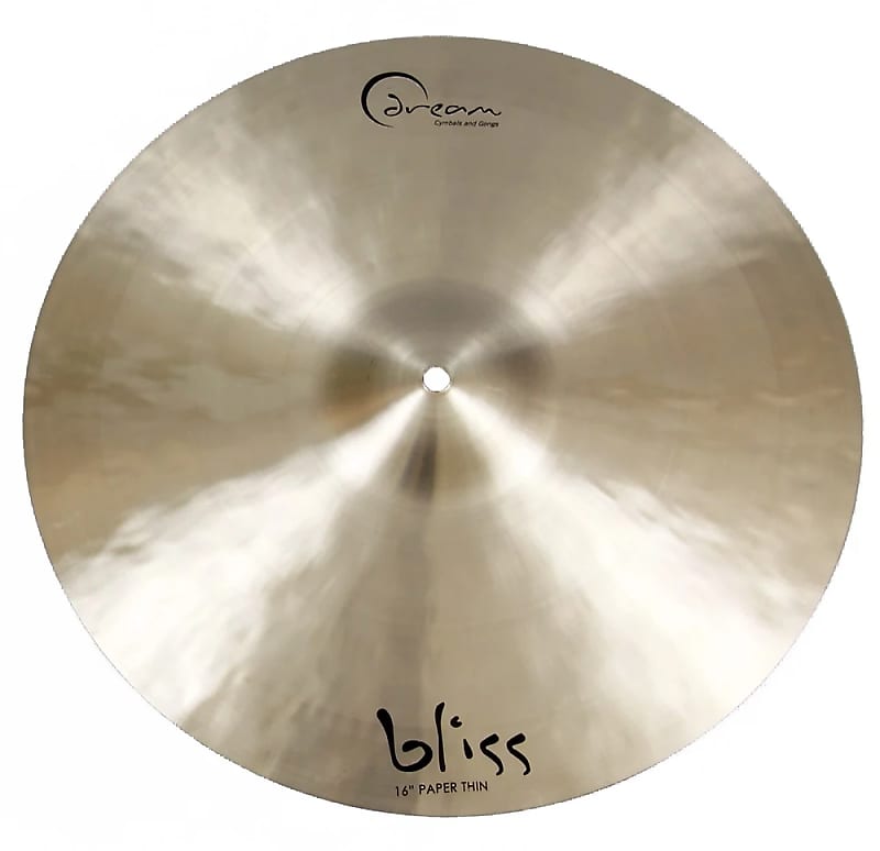Dream Cymbals 16" Bliss Series Paper Thin Crash Cymbal image 1