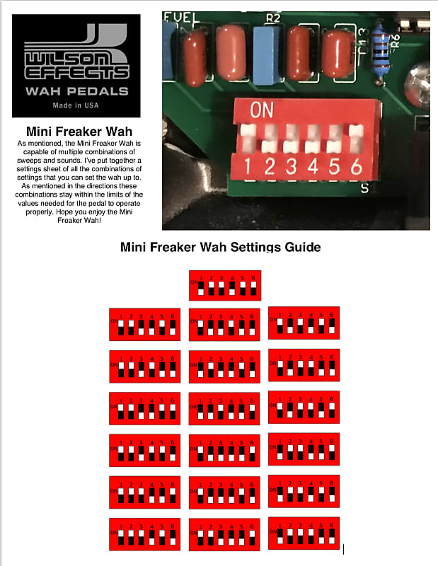 Wilson Effects Freaker Wah | Reverb