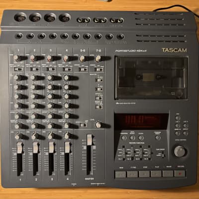 Portastudio (tascam 424) as summing mixer + tape saturator