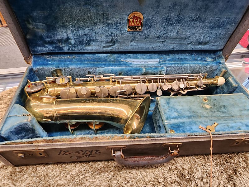 Conn Shooting Star Alto Sax Brass Reverb