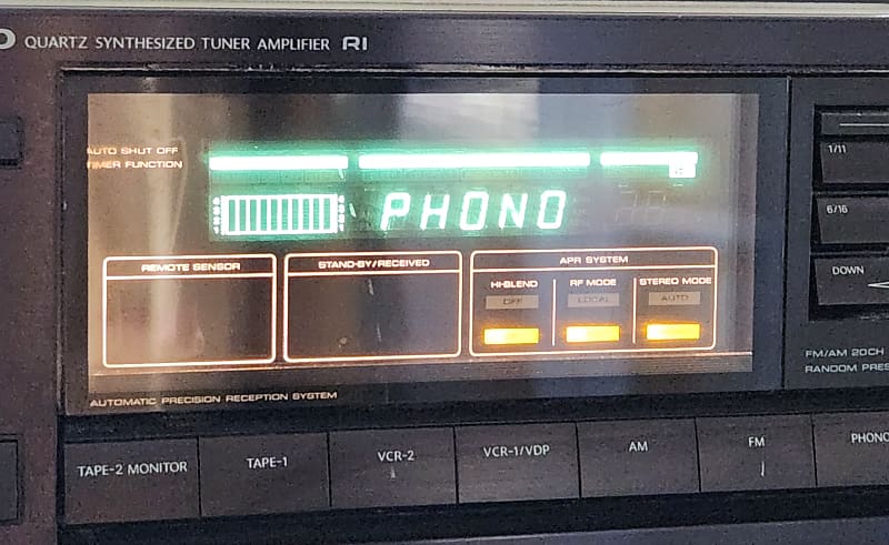Onkyo Vintage Onkyo TX-840 Quartz Synthesized Tuner Onkyo Vintage Onkyo TX-840 Quartz Synthesized Tuner