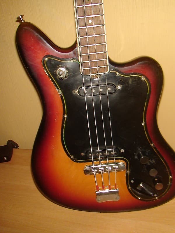 Musima De Luxe 25B Jaguar Bass Guitar Vintage image 1