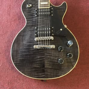 Gibson Les Paul Standard 2003 Black Transparent image 2