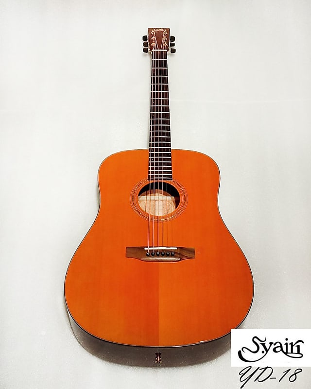 S.Yairi YD-18 All Solid Sitka Spruce & Mahogany acoustic guitar 