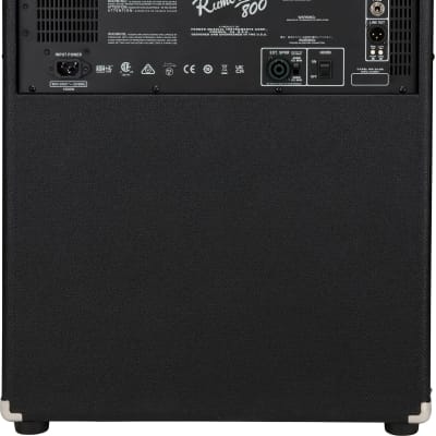 Fender Rumble 800 Bass Combo Amplifier (800 Watts, 2x10") image 4