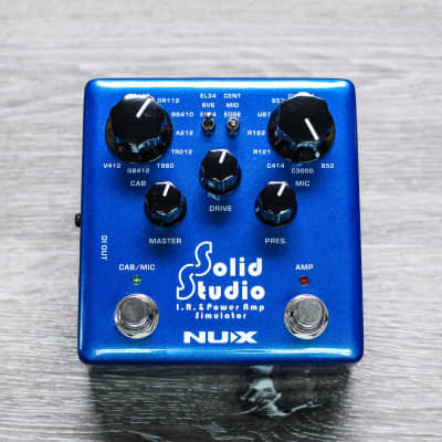 NuX Solid Studio IR and Power Amp Simulator
