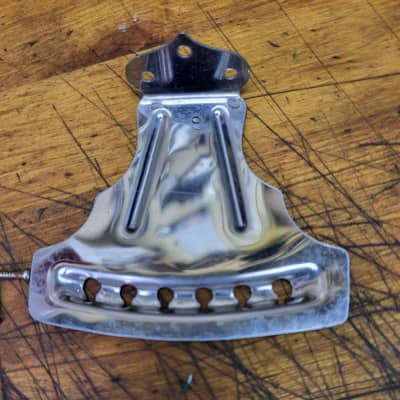 Vintage 1960's Harmony Silvertone Kay Metal Parlor Guitar