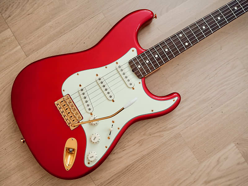 2018 Fender Japan Exclusive Classic 60s Stratocaster Candy Apple