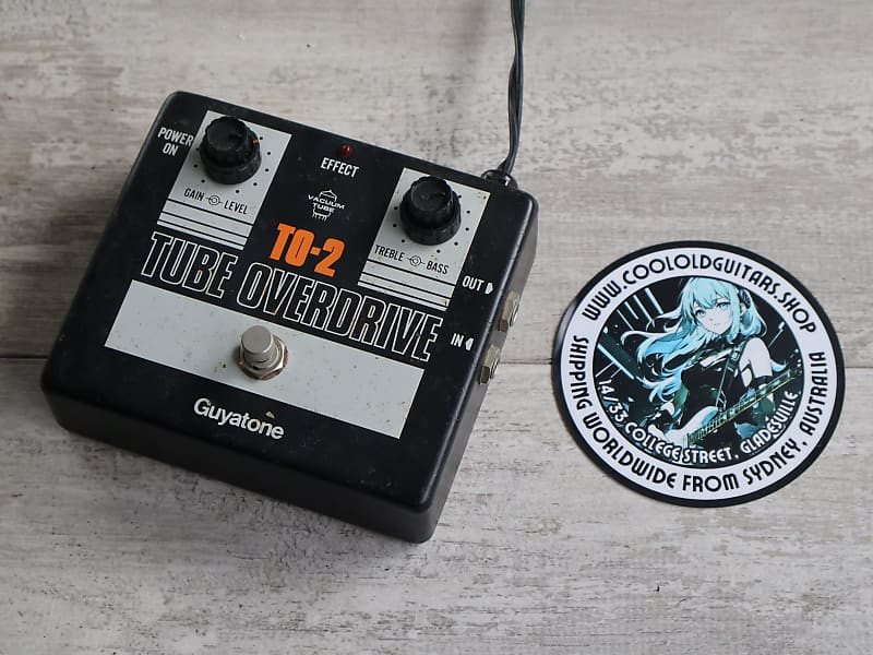 1980's Guyatone TO-2 Vintage Tube Overdrive (Made in Japan