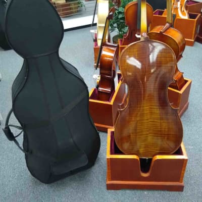 Vienna Strings Hamburg Handcraft Cello Natural Spirit Varnish image 3