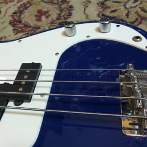 Fender Squier P Bass  Midnight Blue image 3