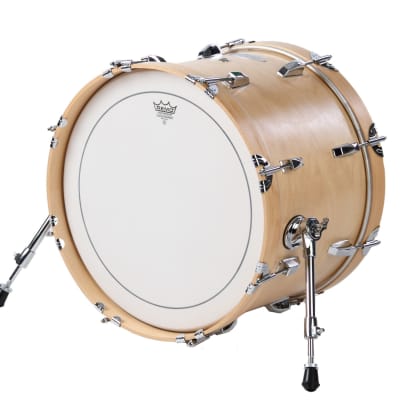 Travel Bass Drum 12" x 18" by Side Kick Drums - maple finish image 1