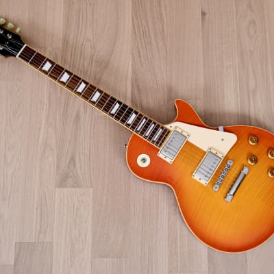 2014 Edwards by ESP Limited Model E-LP-100SD Flame Top w/ USA Seymour Duncan Pickups, Japan image 11