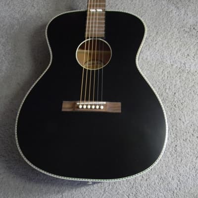 2020 Recording King  Dirty 30's Series 7 OOO Acoustic Guitar ROS-7-MBK  Matte Black Brand New ! image 4
