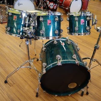 Premier Genista Drum Set Turquoise image 2
