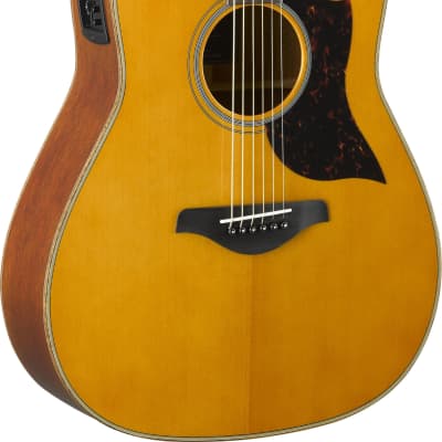Yamaha A1M Vintage Natural Acoustic Electric Guitar for sale