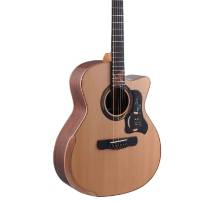 Merida Extrema Autumn cutaway solid Spruce Top Acoustic guitar (Optional pickups can be added) image 1
