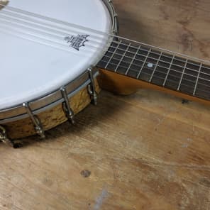 Slingerland Star Logo 6 String Guitar Banjo-Banjitar-Rare Birdseye Maple c. 1940 image 10