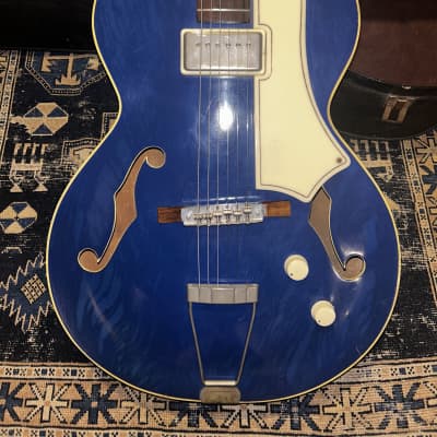 1956 Rare Blue National Archtop 1125 image 1