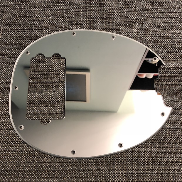 WD Music Man Stingray Bass Mirror Custom Pickguard Finish