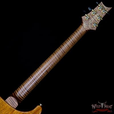 PRS Private Stock #8131 Custom 24 Piezo P24 Roasted Flame Maple Brazilian Rosewood Board Bonnie Pink image 11