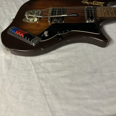 Hagstrom Impala Electric Guitar Made in Sweden *Modified* 1960s - Sunburst image 8