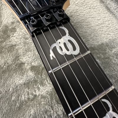 ESP CUSTOM SHOP M-II FR Black w/Snake inlays 6-String Electric Guitar w/ Case (2025) image 16