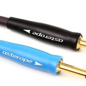 Asterope AST-P10-SSG Pro Studio Series Straight to Straight Instrument Cable - 10 foot Purple/Gold image 5