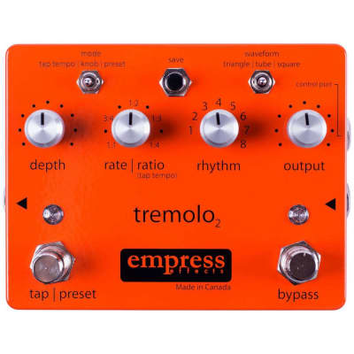 Empress Tremolo 2 guitar effect pedal image 1