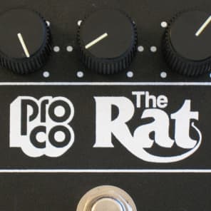 ProCo Vintage Rat - Big Box The Rat Distortion Pedal With