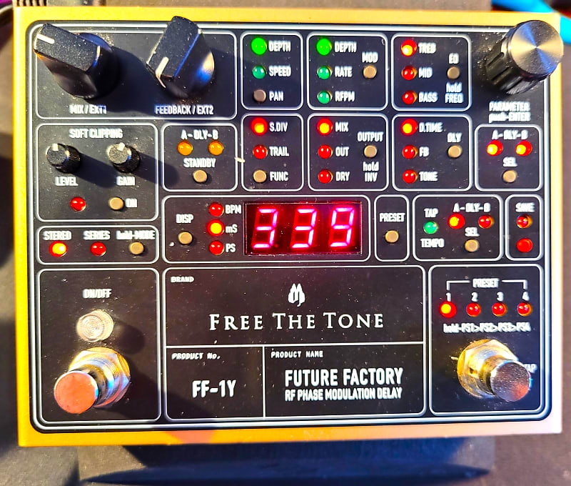 Free The Tone FF-1Y Future Factory RF Phase Modulation Delay