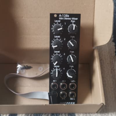 Doepfer A-138s Mini Stereo Mixer - black | Reverb
