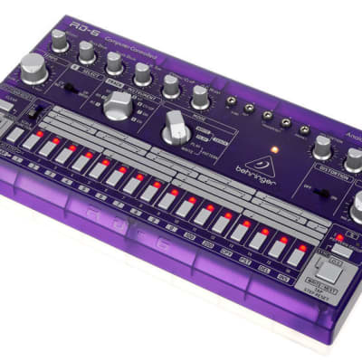 Behringer RD-6-GP Analog Drum Machine - Transparent Purple image 1